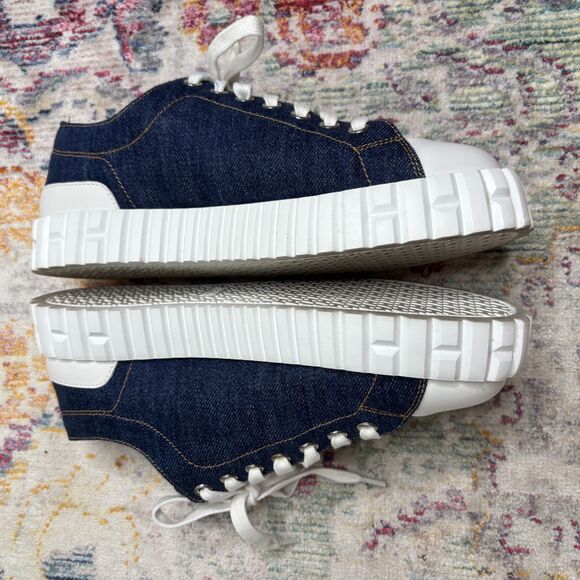 Hermes Denim Cross Sneakers - Picture 2 of 12